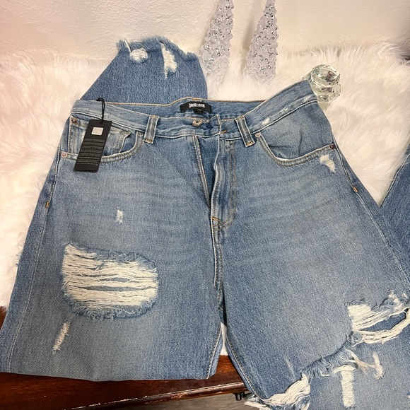 CLEARANCE ✨❤️just today 🔥Just Cavalli
mid-rise straight-leg jeans - Picture 5 of 16